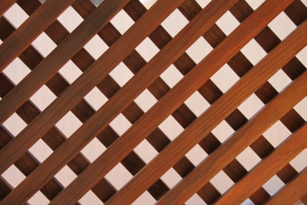 Wood Lattice Repair in Lake Zurich